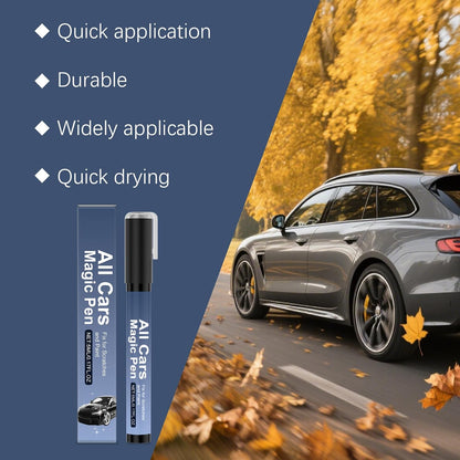 Magic Car Scratch Remover Pen, 2026 Upgraded Quick Car Paint Repair Pen,Lightweight and Fast,Long-Lasting,Universal Car Touch Up Pen for All Vehicles (Pack of 1)