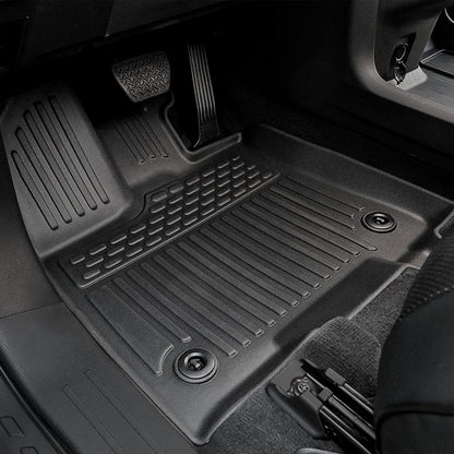 Floor Mats for Toyota Sienna 2021-2026, All Weather Floor Mats Lower Trunk Cargo Liner Accessories, Full Coverage Set (Fit 8-Seat with Spare Tire)