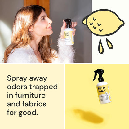 Fresh Wave Original Scent Odor Removing Spray, 8 fl. oz. | Pack of 2 | Odor Absorber for Home, Furniture, Fabrics & Trash | Safer Odor Relief