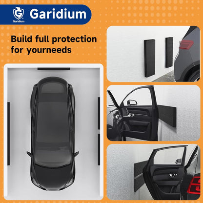 Garage Wall Protector - Heavy Duty Self-Adhesive Foam Bumpers for Car Door Dings, Furniture & Bike Scratches | Tool-Free Installation, Extreme Durability (2)