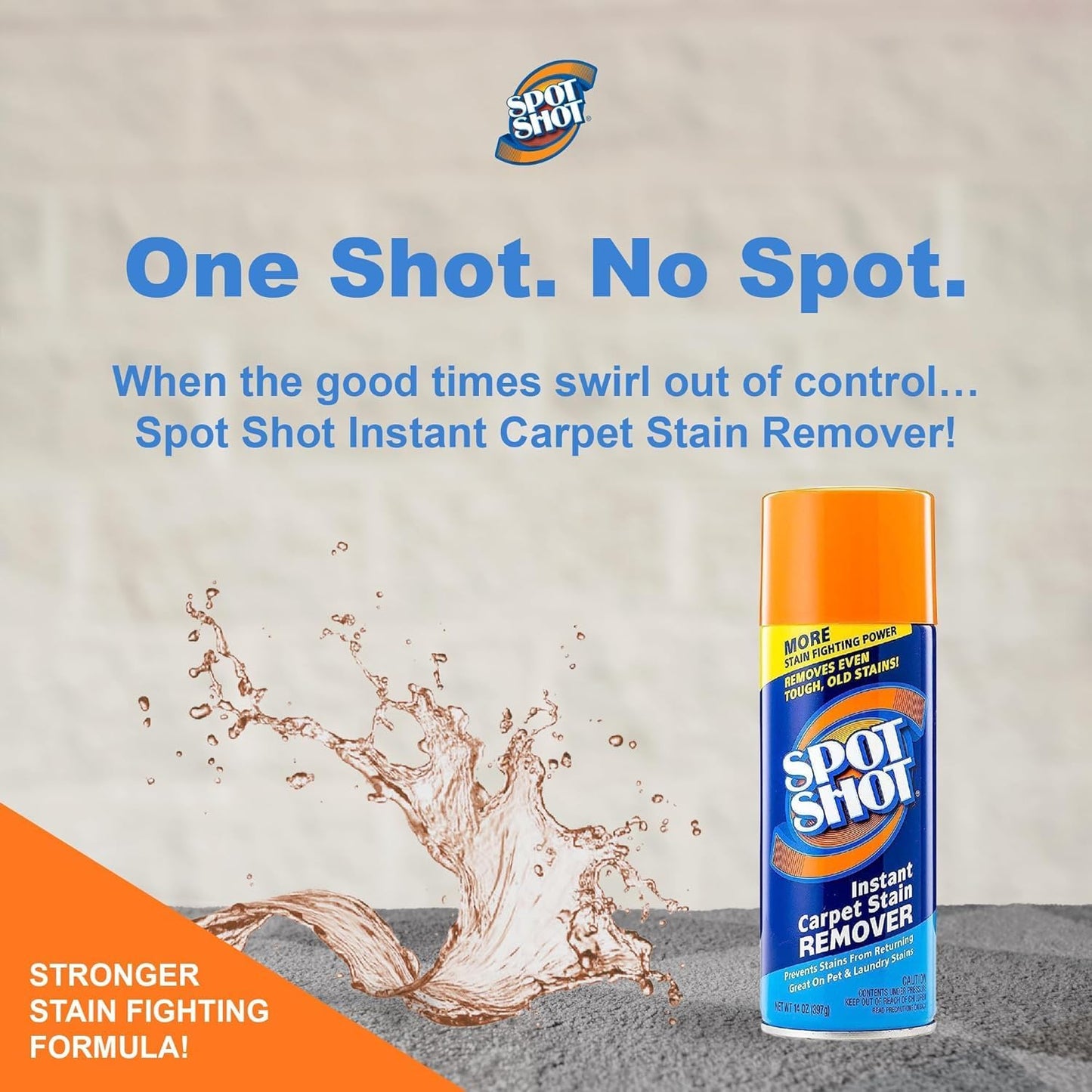 Spot Shot Professional Instant Carpet Stain Remover with Trigger Spray, 32 OZ