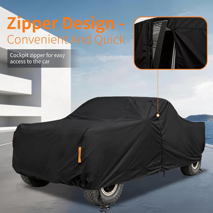 Car Cover Waterproof All-Weather,Outdoor Full Exterior Automobiles Sedan/Coupe (Length 186-193 inch) with Windshield Sun Shade Universal Fit Toyota Camry, Tesla Model 3, Accord etc