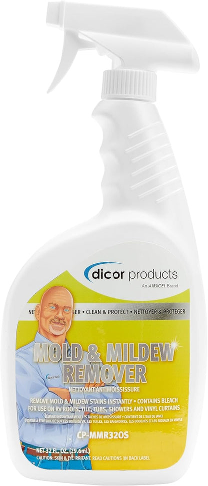 Dicor CP-BTR320S Bug & Tar Remover Cleaner Spray for RV Roofs and Exterior, White