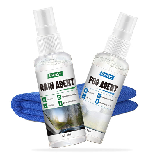 6.76Oz Windshield Water Repellent, Rain Repellent for Car Windshield, Anti Fog for Car wndshield, Clear Visibility Suitable for Rain and Fog Protection Car Windows, Rearview Mirrors, Glasses, Helmets