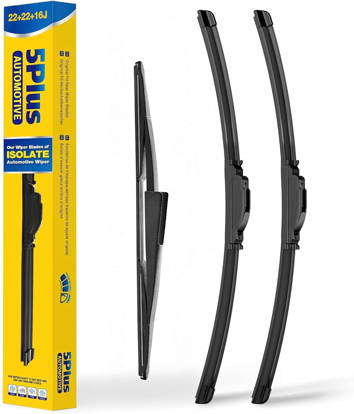 20"-2 Pack Windshield Wiper Blades Replacement For Ford F150 F250 F350 F450 F550 2008-1999 Expedition 2006-1999 Explorer 2010-2005 Mustang 2004-1999, Windshield Wiper Blades For My Car