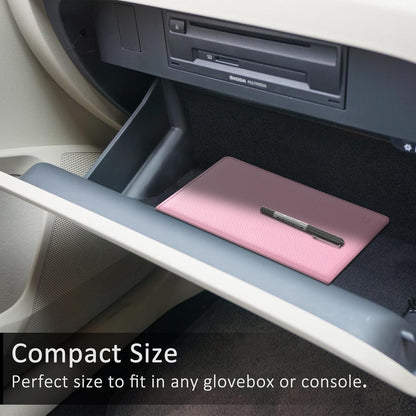 FINPAC Car Registration and Insurance Card Holder, Vehicle Glove Box Card Organizer Wallet Automobile Accessories for License