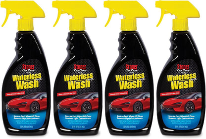 Stoner Car Care 92604-2PK Waterless Wash Car Detailing Spray – Safe, Scratch-Free Formula Quickly Cleans, Shines & Protects Cars, Trucks, Boats, Motorcycles, RVs & More – 22 Fl Oz, Pack of 2