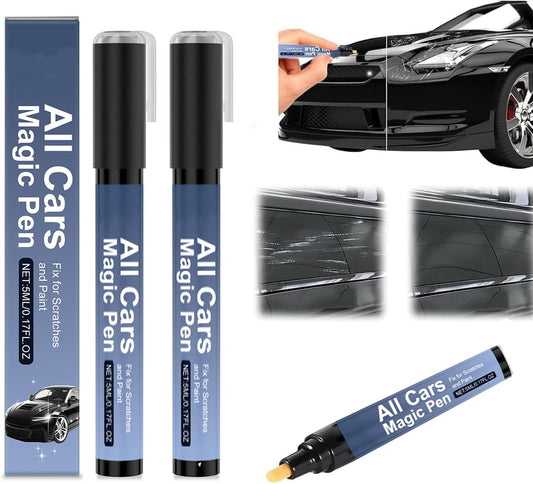 All Cars Magic Pen, Magic Car Scratch Remover Pen, 2026 New All Cars Magic Pen for Car Scratches, Lightweight and Fast,Long-Lasting Car Paint Scratch Repair