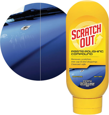 Formula 1 Scratch Out Liquid - Car Scratch Remover and Polishing Compound for Light Scratches, Hazy Paint and Swirl Marks (7 oz.)