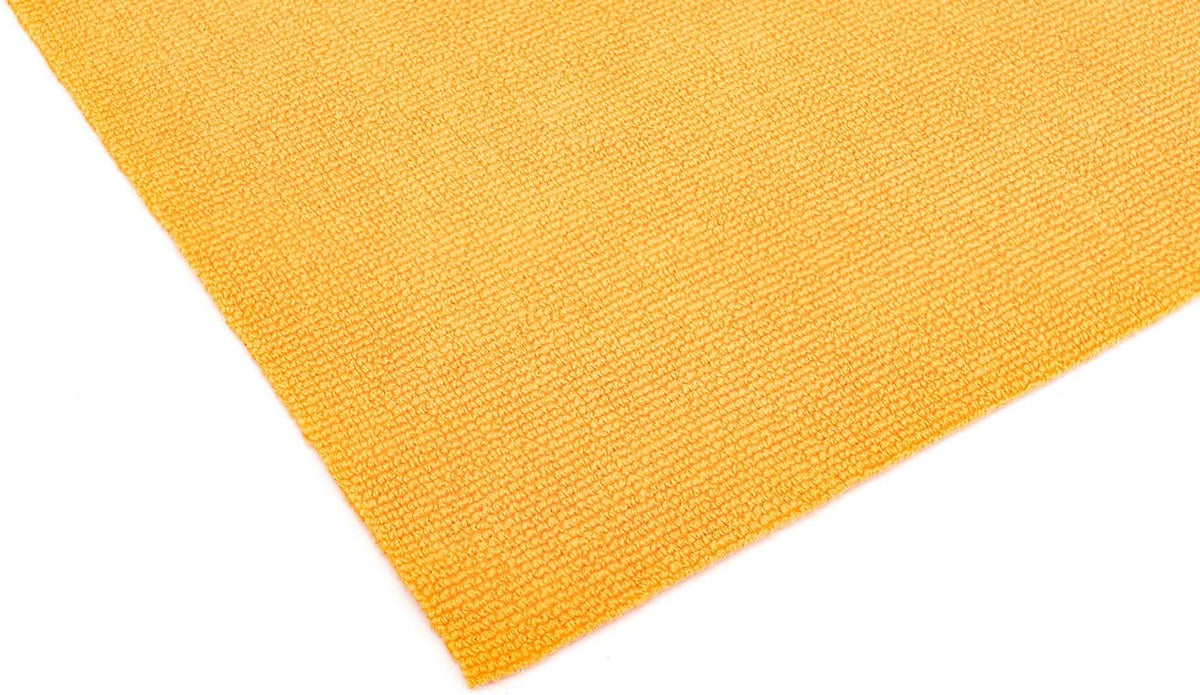 The Rag Company - The Edgeless Pearl - Professional Microfiber Detailing Towel for Ceramic Coating, Leveling & Sealant Removal, Scratch-Free & Tagless, 320gsm, 16x16 inches, Ice Grey - 12-Pack