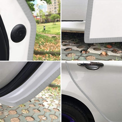 MYFAMIREA 33Ft(10M) Long Car Door Edge Guards, U Shape Edge Trim Rubber Seal Protector Car Door Protection Anti-Collision Rubber Clips Easy to Cut No Need Adhesive Fit for Most Vehicles| Black