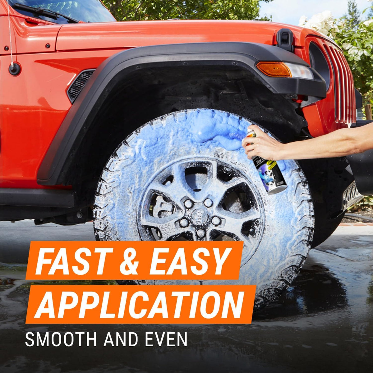 Armor All Car Tire Shine, One-Step Tire Shine Spray for Precise, Even Shine and Minimal Overspray, 2 Count