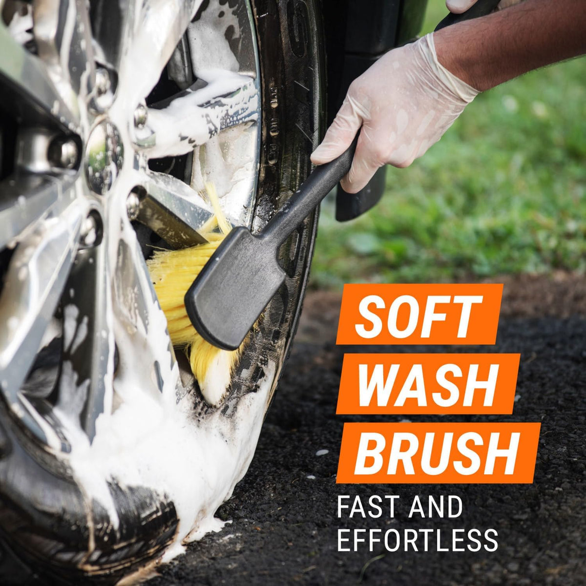 Armor All Car Tire Shine, One-Step Tire Shine Spray for Precise, Even Shine and Minimal Overspray, 2 Count