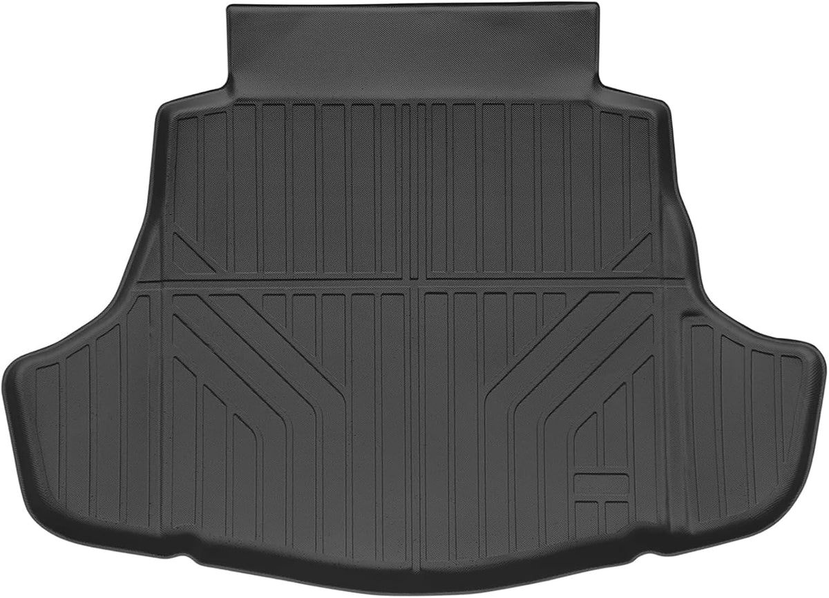 All Weather Floor Mat Fit for Toyota Corolla(Include Hybrid Exclude Hatchback) 2026 2025-2020 TPE Rubber Liners Corolla Accessories All Season Guard Odorless Anti-Slip Liner Black