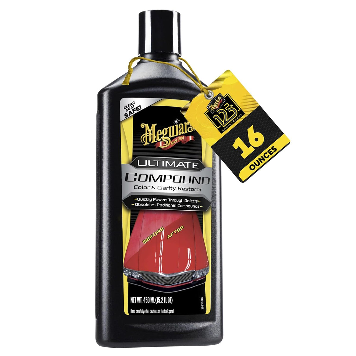 Meguiar's G191700 Smooth Surface Clay Kit, Safe and Easy Car Claying for Smooth as Glass Finish