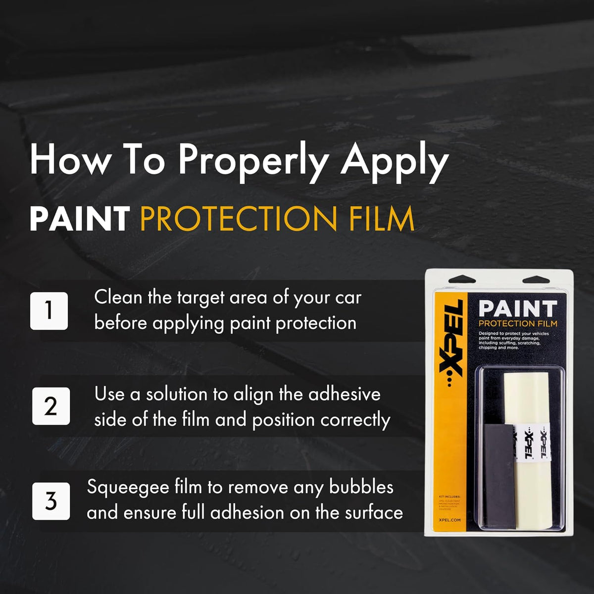 XPEL Clear Paint Protection Film Roll 6" x 84" – Self-Healing, Anti-Yellowing Polyurethane Wrap Protects Against Chips, Scratches & Debris | Invisible Shield for Cars, Trucks, Motorcycles & More