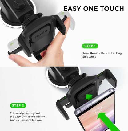 iOttie Easy One Touch Signature CD Slot Mount - Universal Car Phone Holder for iPhone, Google, Samsung, Moto, LG, and all other Smartphones