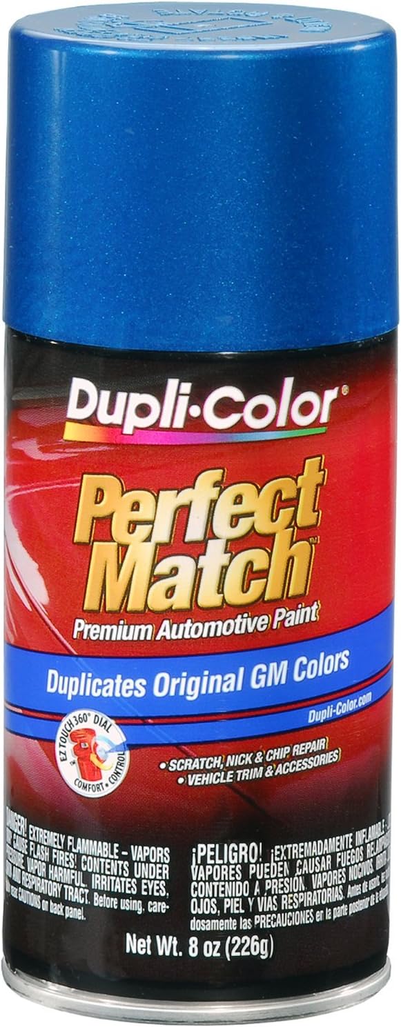 Dupli-Color EBCL01257 Clear Perfect Match Automotive Top Coat - 8 oz. Aerosol - Colors A