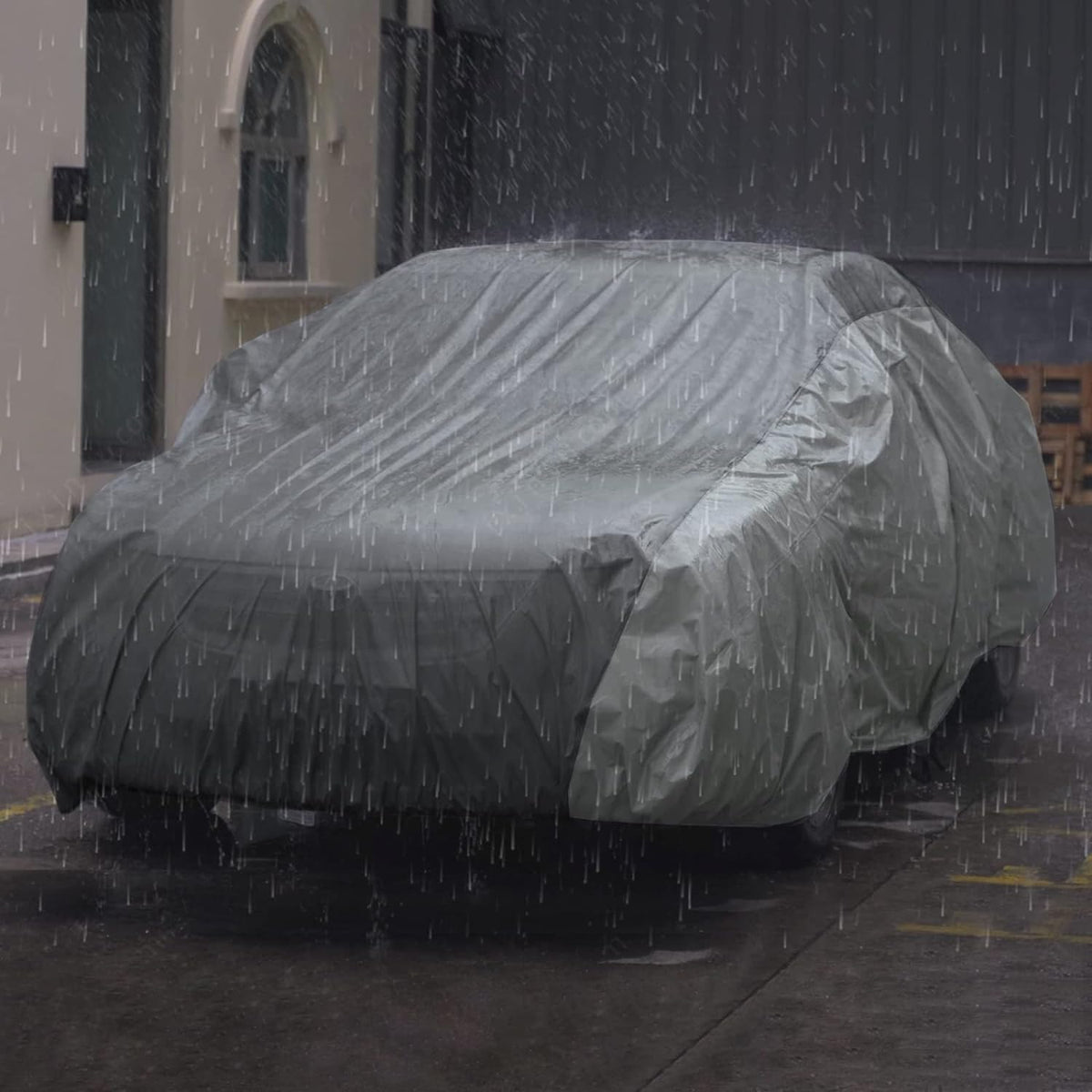 XCAR Ultra Light Waterproof Car Cover for Automobiles All Weather Protection, Windproof & Breathable, Fits Sedan Up to 200"