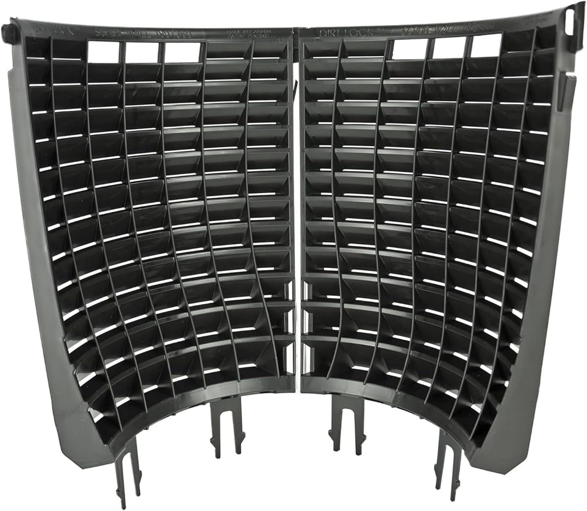 DETAIL GUARDZ Dirt Lock Scrub Wall 180/360 – Washboard Attachment for Detail Guardz Dirt Lock - Bucket Filter – Vertical Cleaning Tool for Brushes, Mitts (Black)