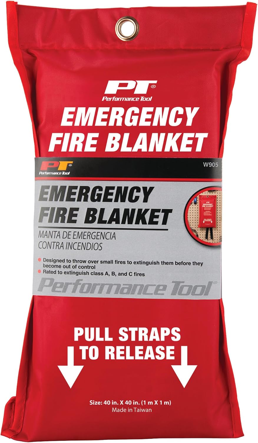 Performance Tool W1555 Deluxe Roadside Emergency Assistance Kit With Jumper Cables
