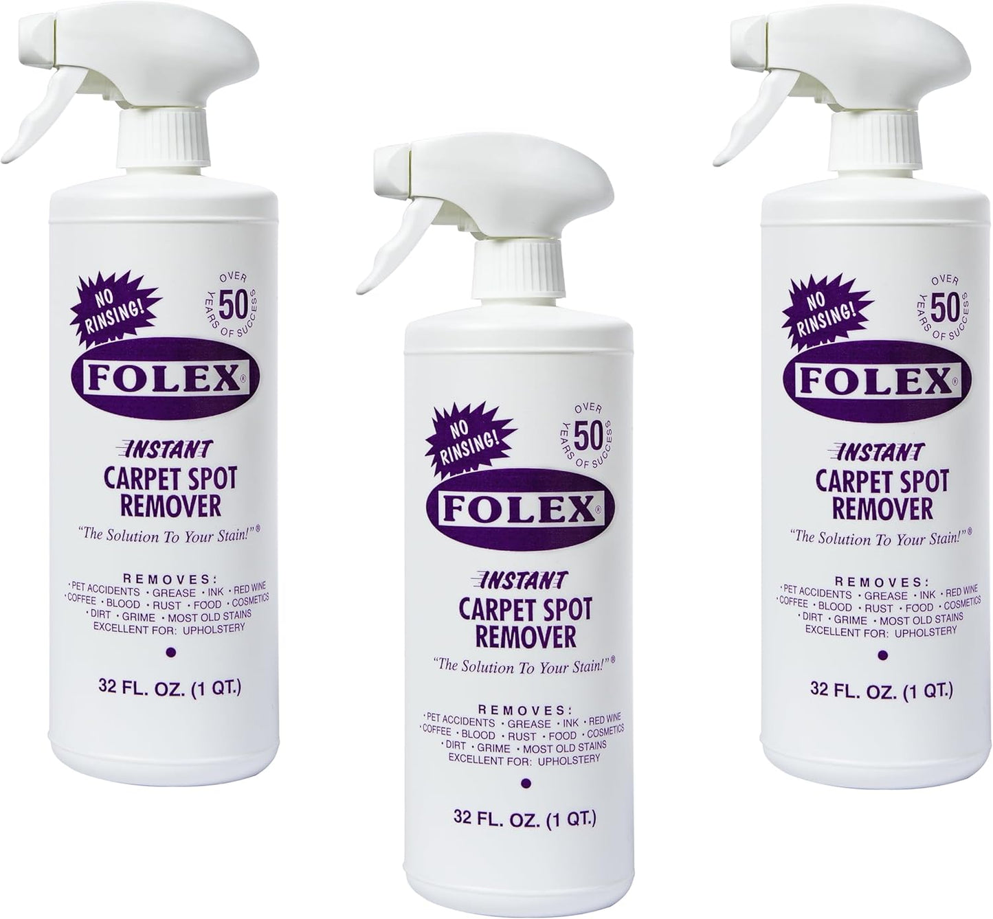 Folex Instant Carpet Spot Remover, 32 Fl Oz (Pack of 2)