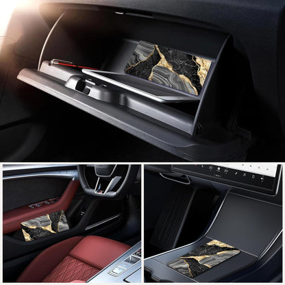 Car Registration and Insurance Holder，Colour Patterns Men Women Car License Document Registration and Insurance Card Holder