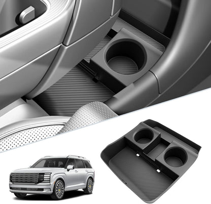 SKTU 2-Pack 2023 2024 2025 2026 Lexu s RX350 Center Console Organizer for 2023-2026 Lexu s RX350/RX450h/RX500h Console Tray 2023 2024 2025 2026 RX350 Accessories with Sunglasses Holder [Double Layers]