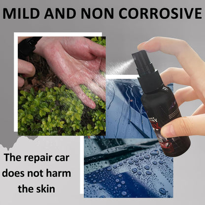 Glass Coating Spray for Car Windshield - Long-Lasting Hydrophobic Protection, Prevent Fogging, UV Shield - Improves Visibility in Rain & Snow - Easy to Apply