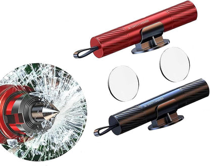 4 Pack 2026 Upgraded Safety Hammer,Safe Hammer Glass Breaker Under Water,Seatbelt Cutter Window Breaker Emergency Escape Tool,Seat Belt Cutter and Glass Breaker for Cars