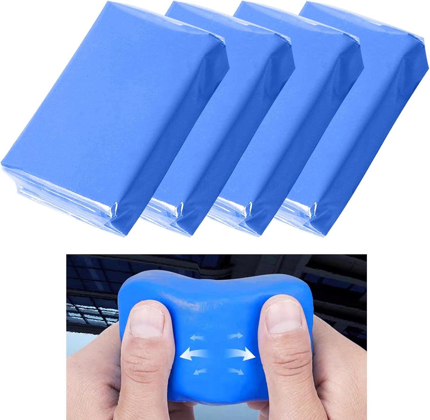 2PCS Auto Detailing Car Clay Bar Magic Clay Bar Cleaner Detailing Tools, Clay Bars for Car Detailing Clean Car Wash 100g Each