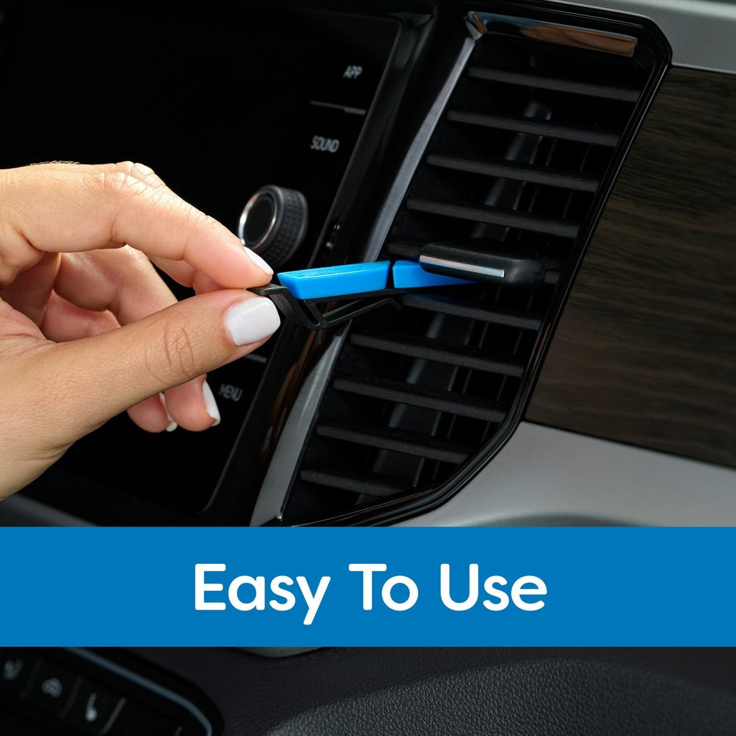 Refresh Your Car Air Freshener Vent Sticks, Fresh Linen Scent, 4 Pack, Convenient Car Vent Sticks