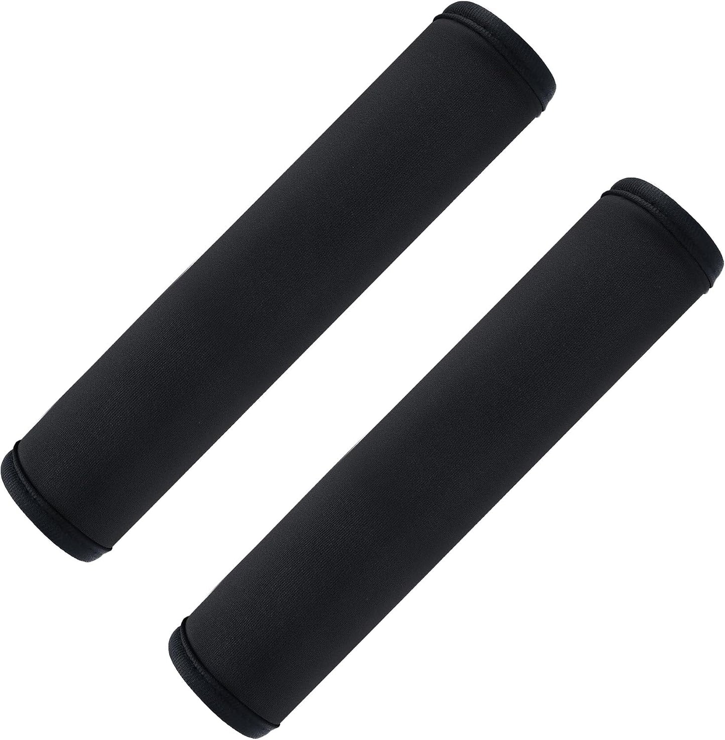 Extra Long Car Seat Belt Cover, 2Pack Waterproof Seatbelt Shoulder Pad for Comfortable Driving, Soft Seatbelt Strap Covers for Adults Kids Women & Men, Machine Washable, Grey
