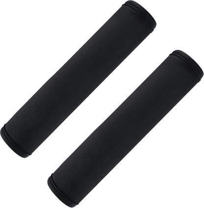 Extra Long Car Seat Belt Cover, 2Pack Waterproof Seatbelt Shoulder Pad for Comfortable Driving, Soft Seatbelt Strap Covers for Adults Kids Women & Men, Machine Washable, Grey