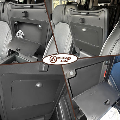 Muslogy Center Console Organizer Compatible with Honda Pilot 2023 2024 2025 2026, 2024-2026 Ridgeline/Passport Center Console Storage Box Divider Inserts Interior Accessories ABS Material(Gray)