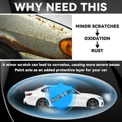 Black Touch Up Paint for Cars, Color Accurate Car Touch Up Paint, Professional Automotive Scratch Repair, Lasting Auto Scratch Remover, Quick Dry, Easy to Use, Safe and Waterproof, Versatile Use
