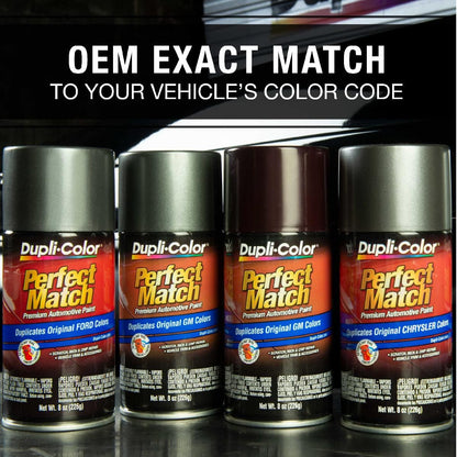Dupli-Color EBCL01257 Clear Perfect Match Automotive Top Coat - 8 oz. Aerosol - Colors D