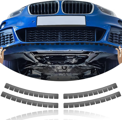 4 Pack Bumper Scrape Guard for Cars Front Bumper Protector Luxury car for Cars Anti-Scratch Bumper Scrape Guard Skid Plate DIY Kit Bumper Buddy