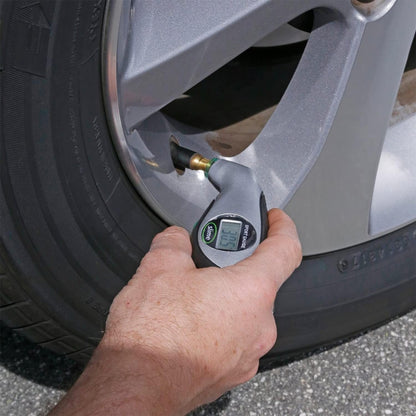 Slime 20049 Tire Pressure Gauge, Large Face Dial Analogue Gauge, 5-60 PSI