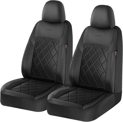 Coverado Car Seat Covers, Seat Covers Full Set, 5 Seats Automotive Seat Cover, Mesh Breathable Seat Protectors, Universal Fit for Most Cars