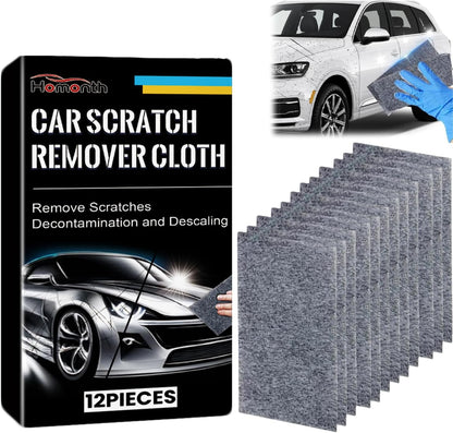 6 Pack Nano Sparkle Cloth, Ultimate Car Scratch Remover & Adhesive Remover with Latest Nanosparkle Nanotechnology, Nano Cleaning Cloth for Vehicles Car Paint Scratches Repair