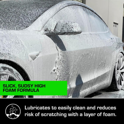Ceramic Car Shampoo - Slick Car Wash Soap for Ceramic Coatings - pH-Balanced Car Wash Shampoo - Adds Hydrophobic Protection | Enhances Coatings, Waxes or Sealants | Incredible Shine