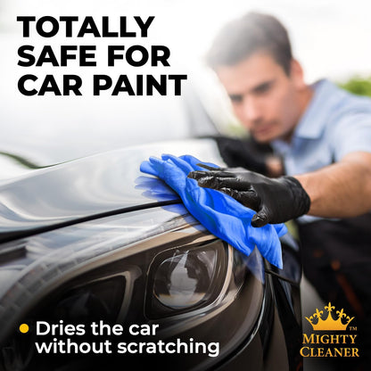 Premium Shammy Cloth for Car Drying - 26”x17” - Super Absorbent Chamois Towel for Car - Scratch-Free, Reusable & Soft