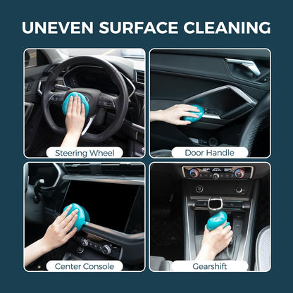 CLICK CLEAN Cleaning Gel for Car, 7oz Car Detailing Tools, Cleaning Putty Gel, Car Interior Cleaner Universal Dust Cleaner for Keyboard, Laptop, Air Vents