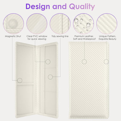 Car Registration and Insurance Holder，Colour Patterns Men Women Car License Document Registration and Insurance Card Holder