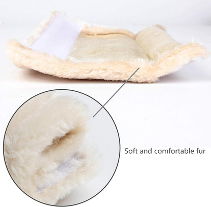 MOONET 2 Packs Car Seatbelt Covers Shoulder Pad for More Comfortable Driving, Universal Seat Belt Cover for Handbag Camera Backpack Straps, Soft Faux Sheepskin Wool Seat Belt Cushion (Beige)