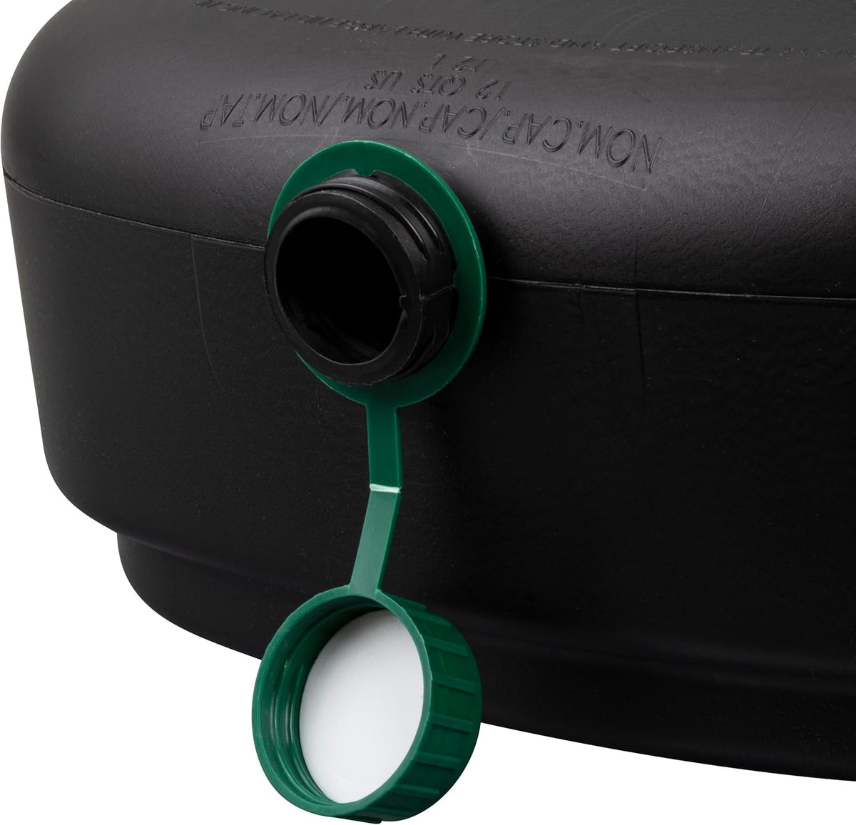 Scepter AM07029 7.3 Quart Oil Drain Pan with Lid, Filter Drain Screen, and Pour Spout for Automotive Fluids Including Engine Oil, Anti-Freeze, Transmission Fluid and More, 12" x 12-3/4" x 5.6"