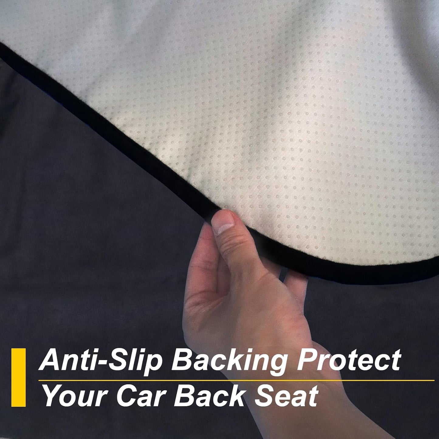 Car Seat Cover Protector Front Seats,for Gym Workout,Running,Swimming,Beach and Hiking,Waterproof Sweat Towel Bucket Seat Covers for Cars SUV Trucks (Black, 1Pcs)