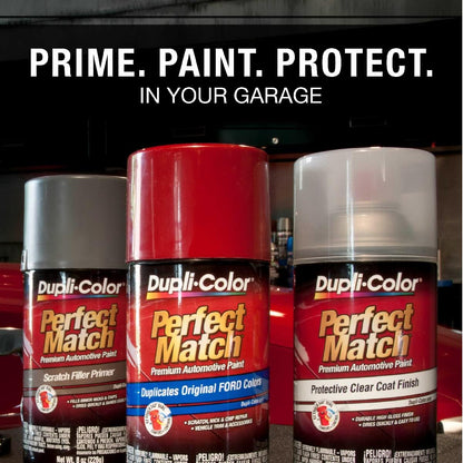 Dupli-Color EBCL01257 Clear Perfect Match Automotive Top Coat - 8 oz. Aerosol - Colors D