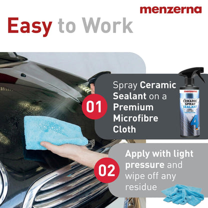 menzerna “Super Finish Plus 3800” Car Polishing I Deep Gloss Polish for a Perfect Mirror-Like Finish I Polishing Compound for Micro Scratches & Holograms on Cars & SUVs I Silicone Free I 8 fl oz.